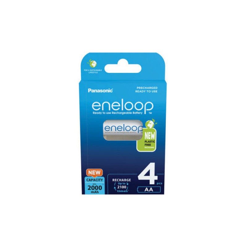 BATTERY  PANASONIC ENELOOP AA 2000 4BP/ 4tk