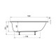 VANN RAVAK CLASSIC II 160X70CM + ESIPANEEL