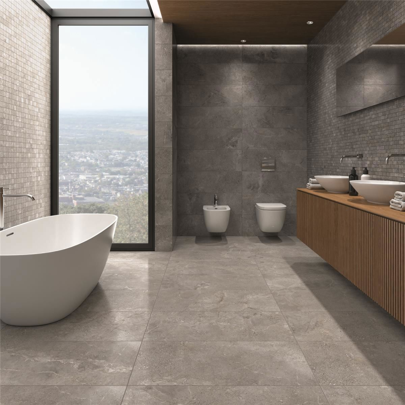 WALL TILE 30X60 STONE AGE ANTHRACITE SATIN