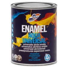 AKRÜÜLEMAILVÄRV RILAK AQUA UNIVERSAL UNIVERSAALNE 0,9L MATT PUNAKASPRUUN