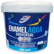 AKRÜÜLEMAILVÄRV RILAK AQUA UNIVERSAL UNIVERSAALNE 2,7L MATTMUST