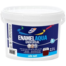 AKRÜÜLEMAILVÄRV RILAK AQUA UNIVERSAL UNIVERSAALNE 2,7L MATT KASTANPRUUN