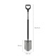 SHOVEL  FISKARS TERAV ERGONOMIC