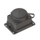 SOCKET  NILSON MA-GA KUMM. 220V IP54 BLACK