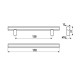 KÄEPIDE RE33 128/178MM KULDNE SATIIN