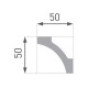 CEILING MOLDING   50X50X2000 LUX E-12/ 2tk