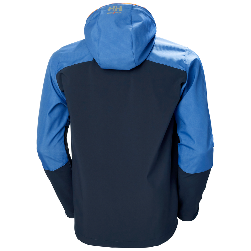 JACKET  HH OXFORD SOFTSHELL KAPUUTSIGA BLUE  L