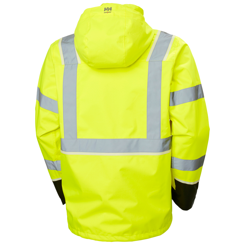 JACKET  HH UC-ME SHELL KL.3 HI-VIS YELLOW /BLACK M