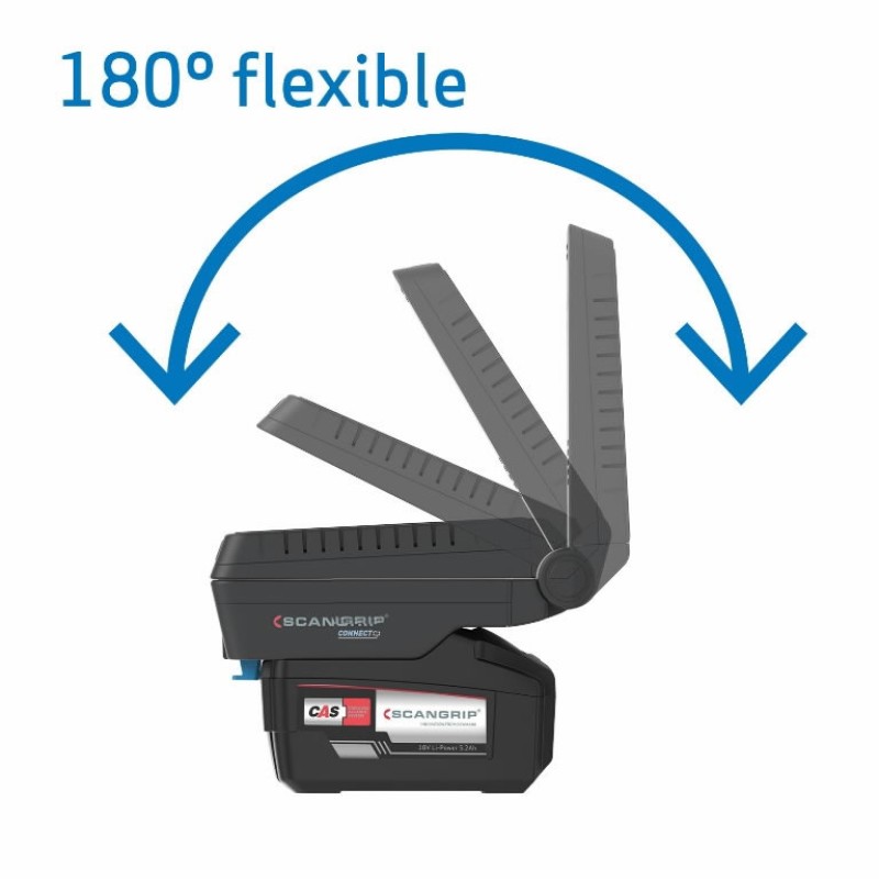 AKULAMP SCANGRIP BASIC CONNECT 1300lm KARKASS