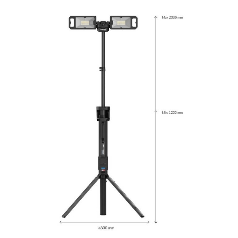 AKULAMP SCANGRIP TOWER 5 CONNECT 5000lm KARKASS