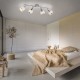VALGUSTI ACCOR 4x25W E14 KROOM