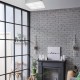 VALGUSTI ANGUS 4x15W E27 HÕBE TEKSTIIL/PVC
