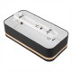 VALGUSTI GILLIAN 2X15W E27 MUST/KULD TEKSTIIL/PVC
