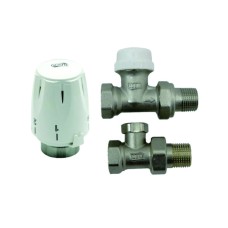 RADIAATORI TERMOSTAADI KOMPLEKT DN15 OTSE GOSHE ART.84625