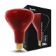 BULB  INFRAPUNA 250W E27 R125 PUNANE