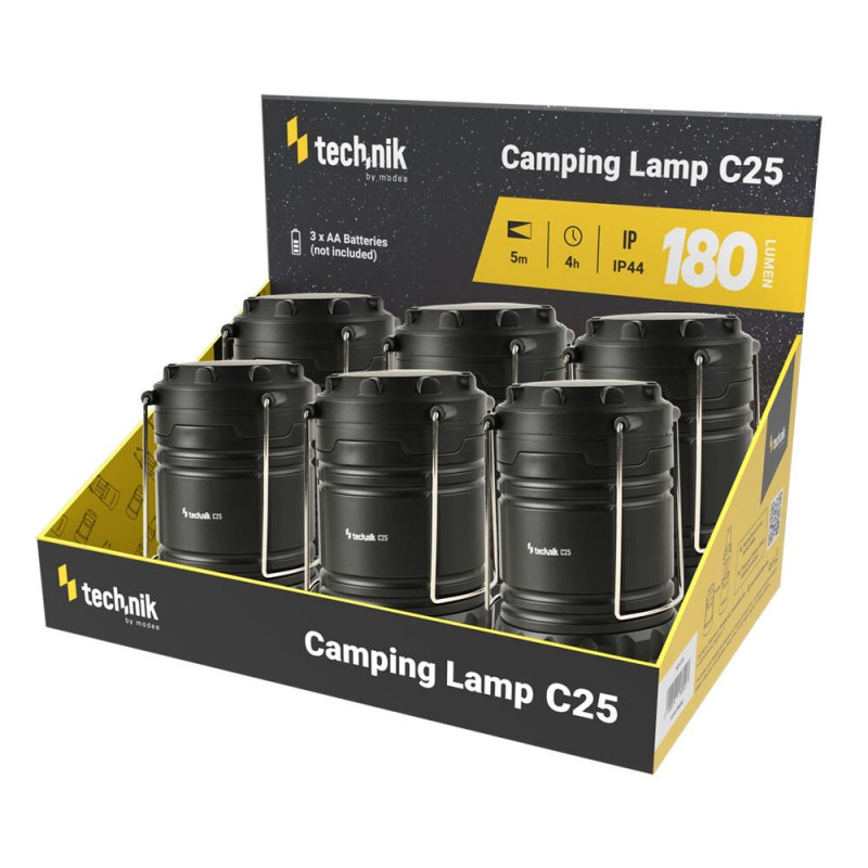 KANDELAMP TECHNIK C25 LED 180lm IP44 3XAA