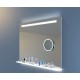  ЗЕРКАЛО ДЛЯ ВАННОЙ КОМНАТЫ  BERLIN 120X70CM LED VALGUSTIGA