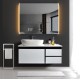  ЗЕРКАЛО ДЛЯ ВАННОЙ КОМНАТЫ  NAVARRE 100X70CM LED VALGUSTIGA