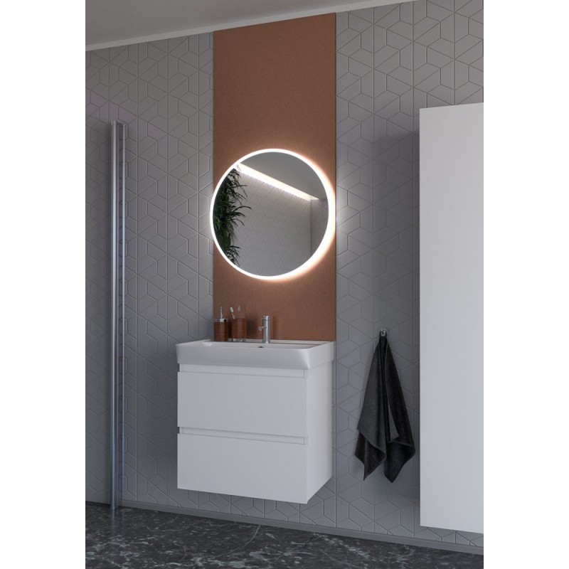  ЗЕРКАЛО ДЛЯ ВАННОЙ КОМНАТЫ  STARLIGHT 60CM ÜMMARGUNE LED VALGUSTIGA