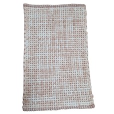 BATHROOM CARPET LOTUS BRAID 50X80cm ROOSA