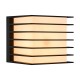 VALGUSTI FLUCTUS 13 15W E27 MAX MUST IP44