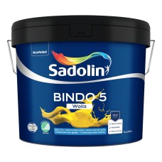 SEINAVÄRV SADOLIN BINDO 5 BW 9L SÜGAVMATT
