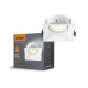 RIPPLAEVALGUSTI VIDEX 89x89mm 30W GU10 IP20 VALGE