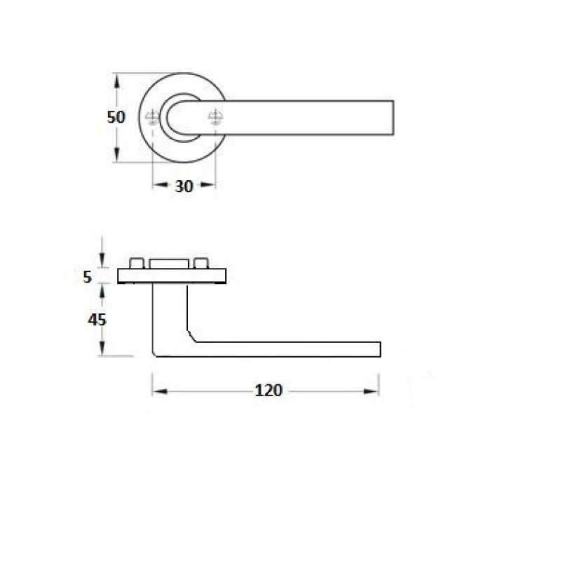 DOOR HANDLE 






 CHROME  MATT (SC)