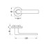 DOOR HANDLE 






 CHROME  MATT (SC)