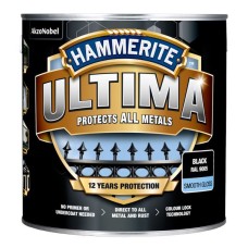 METALLIVÄRV HAMMERITE ULTIMA SMOOTH MUST 2,2L