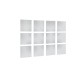 ЗЕРКАЛО  В ВАННУЮ КОМНАТУ  LARISSA 15X15CM / 12TK