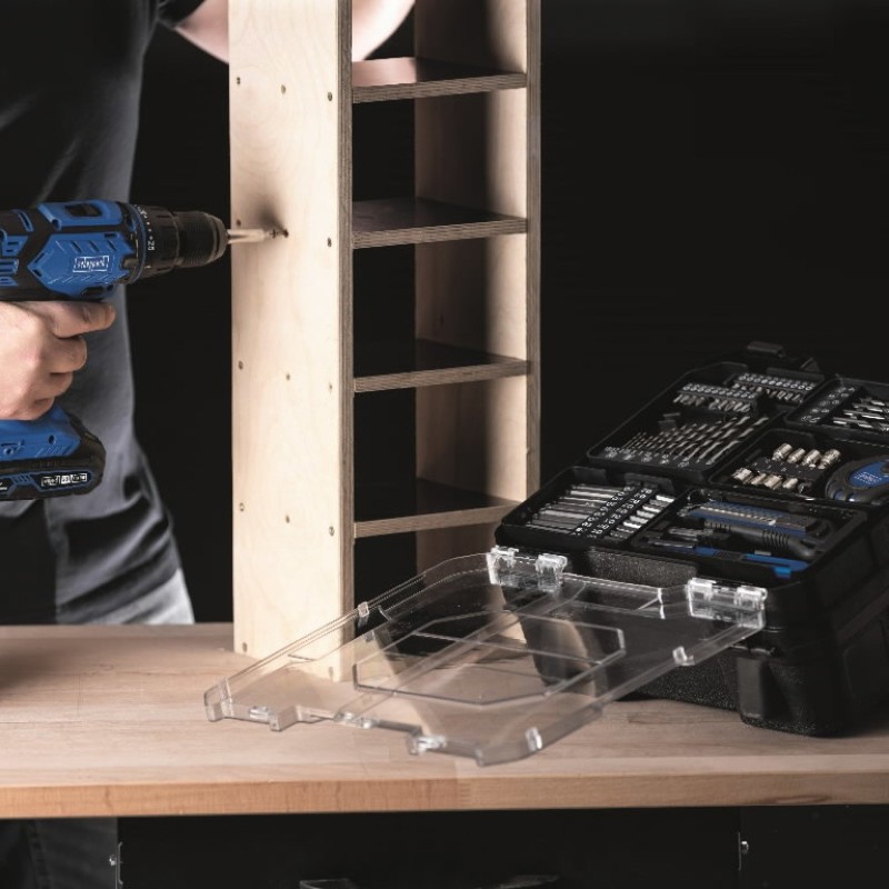 CORDLESS DRILL 

 SCHEPPACH C-DTB74/1-X 20V 1X2.0Ah+74TARV.
