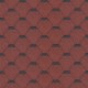 KÄRGKATE ROCK HEXAGONAL PUNANE/ 3m²