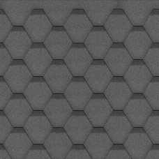 KÄRGKATE ROCK HEXAGONAL MUST/ 3m²