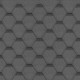 KATTOHUOPA  ROCK HEXAGONAL MUST/ 3m²