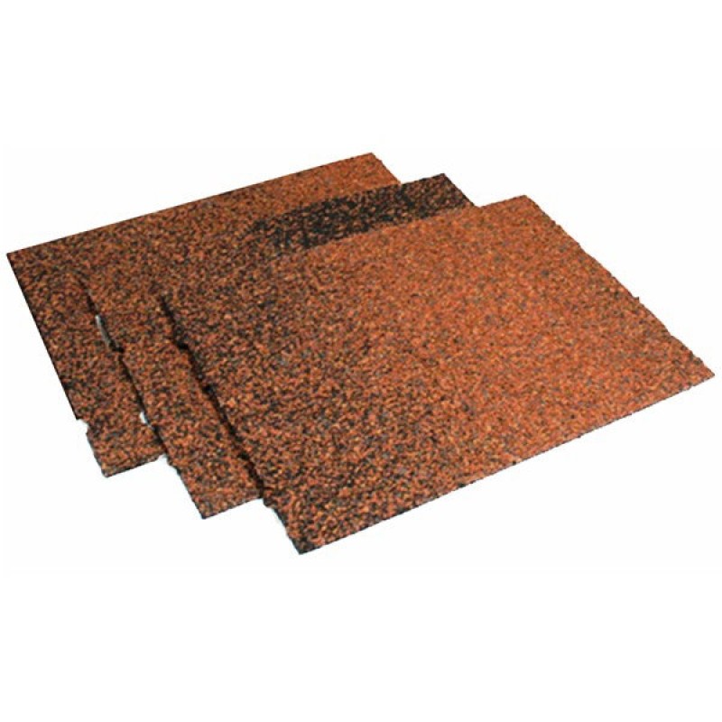 BITUMINOUS TILES  ROCK HARJA/RÄSTA BLACK/ 20tk