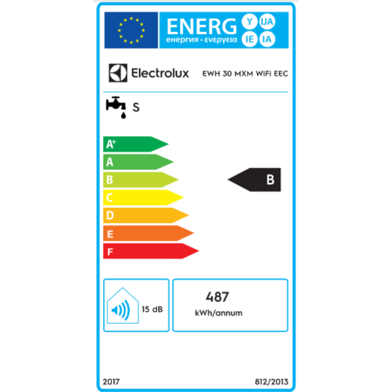 BOILER ELECTROLUX MXM WIFI 30 EEC 25L