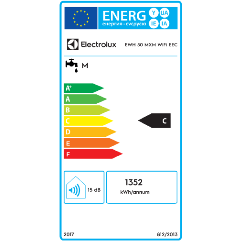 BOILER ELECTROLUX MXM WIFI 50 EEC 41L