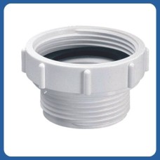 SIFOONI ÜLEMINEK MCALPINE 11/2"X11/4"VALGE