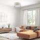 VALGUSTI ECO 4x15W Ø450 E27 LED HALL/BEEŽ/VALGE