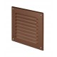 VENT.ESIPANEEL 165x165mm PRUUN MTA2BR