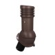 VENT.LÄBIVIIK PERFEKTA EVO V 125mm PRUUN SOOJUST
