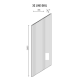 WALL PANEL  LINERIO XS-LINE OVAL VALGE 2,65M