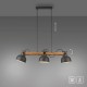 VALGUSTI CUP 2.0 3x60W E27 LED MUST/PUIT/TERAS