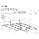 RIPPLAE PANEEL AL.K-150 VALGE 142MM