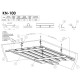 RIPPLAE PANEEL AL.KN-100 VALGE 100MM