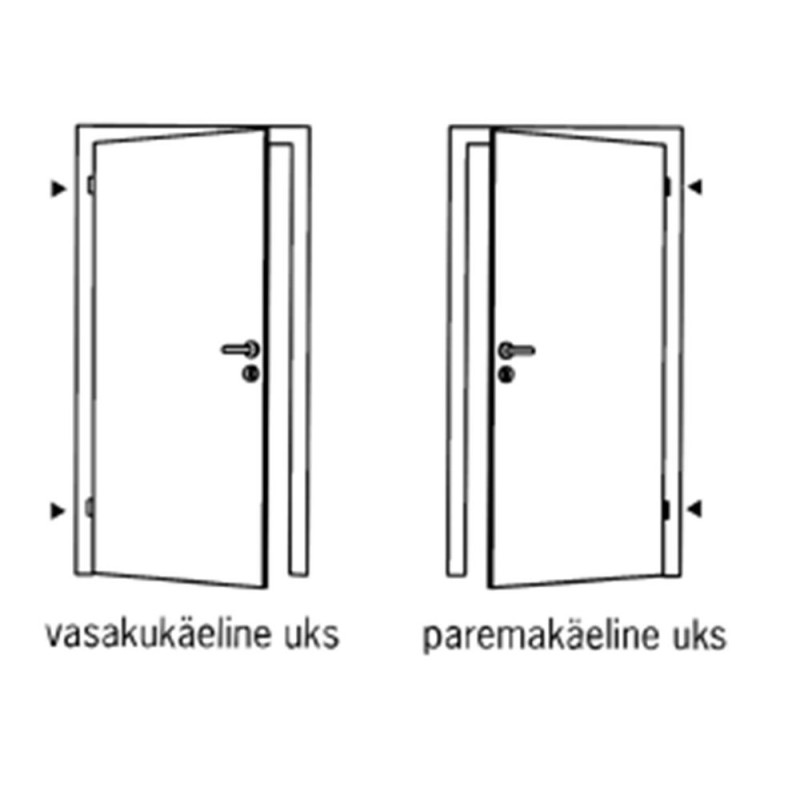 OUTER DOOR   OPUS 14 MUST 10X21 VASAK