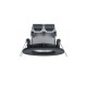 RIPPLAEVALGUSTI ZAGROS 5,5W 345lm IP65 MATT MUST