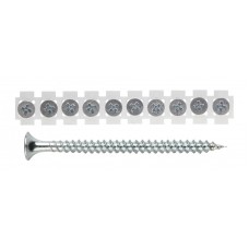 COLLATED SCREW  3,5X45 KIPS/MET PH2 ZN/ 1000tk