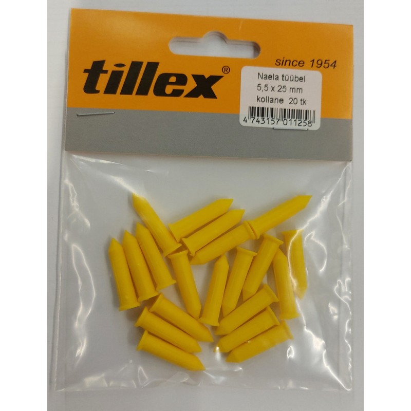 NAELA TÜÜBEL TILLEX KOLLANE/ 20tk